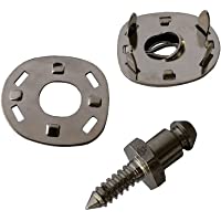 Mangobuy 10 juegos Marine Boat Yacht Base de tornillo Broches Sujetadores Cubierta de la embarcación Recinto Ojal Stud…